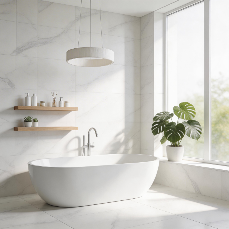 现代简约浴室图片