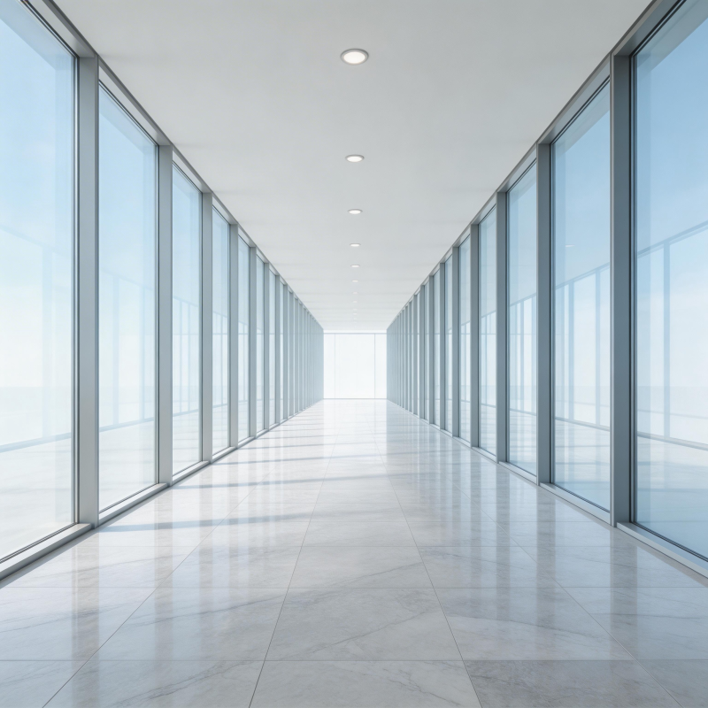 现代走廊 通透明亮图片