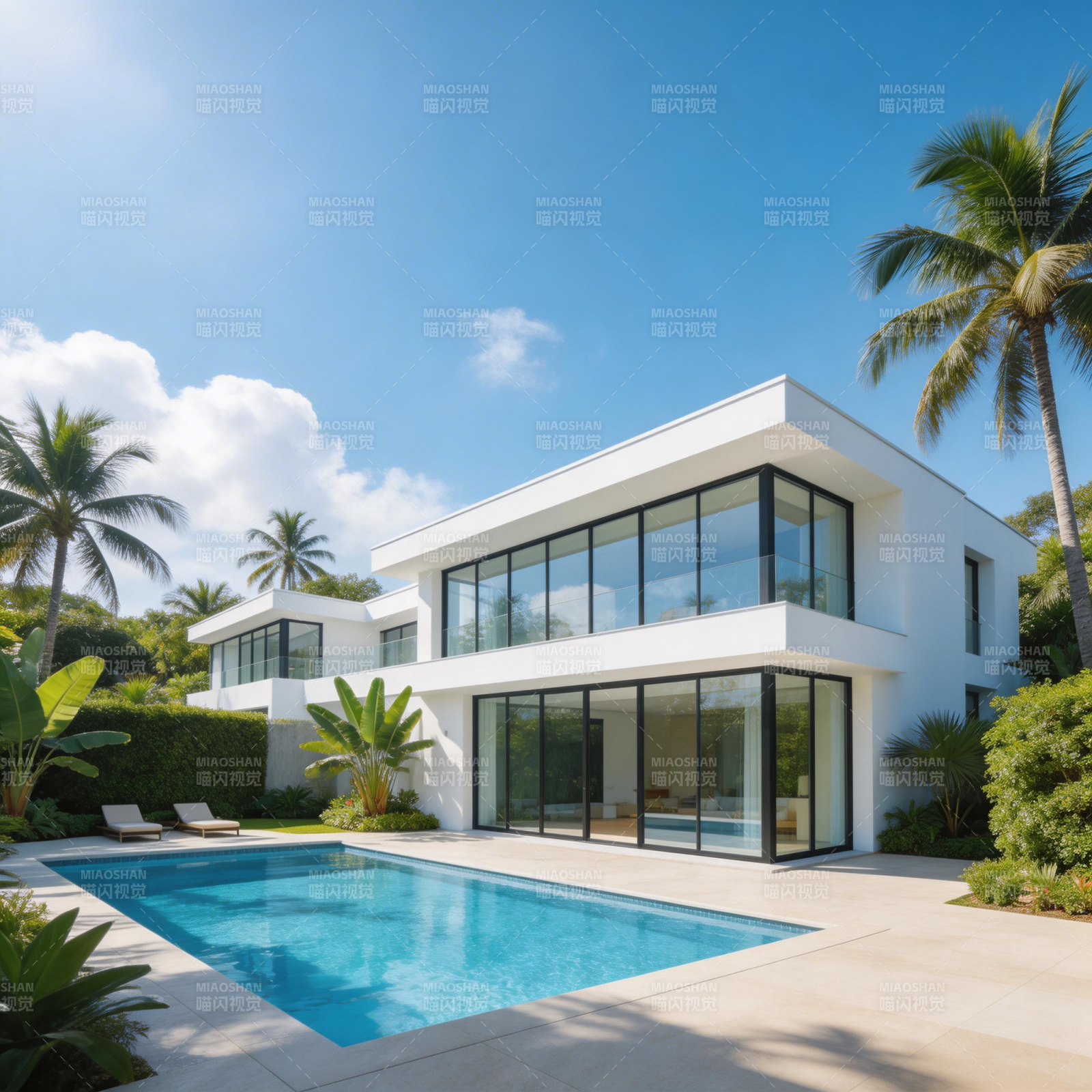 现代海滨别墅图片