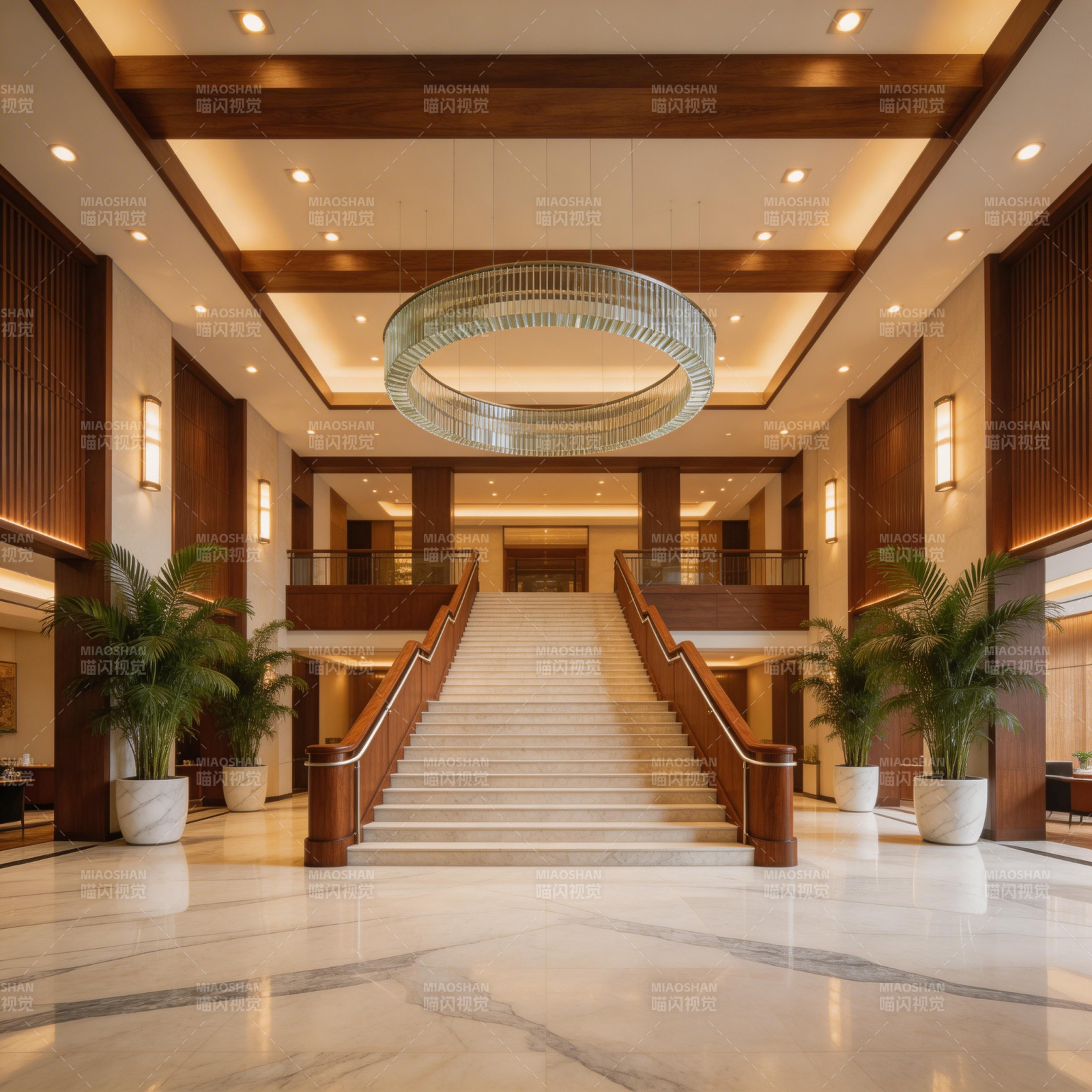 豪华大厅阶梯图片
