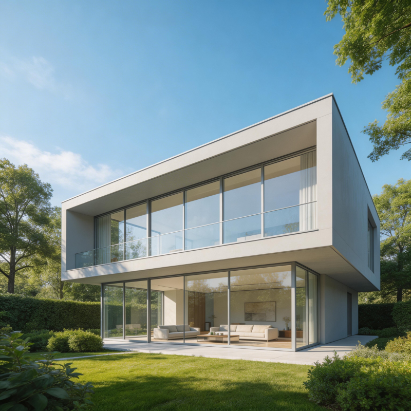 现代简约别墅图片