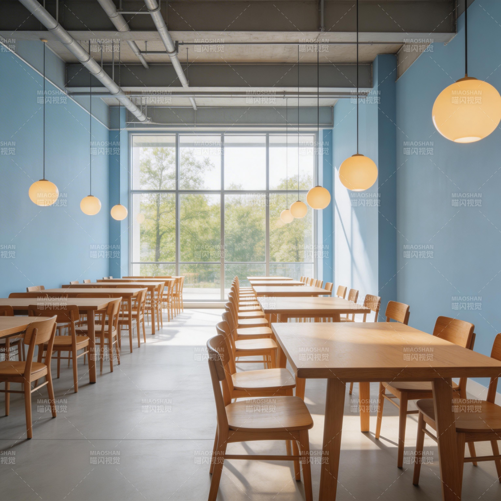 明亮简约餐厅图片