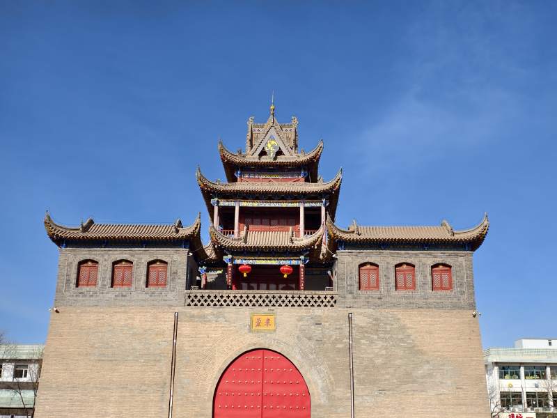 银川玉皇阁图片