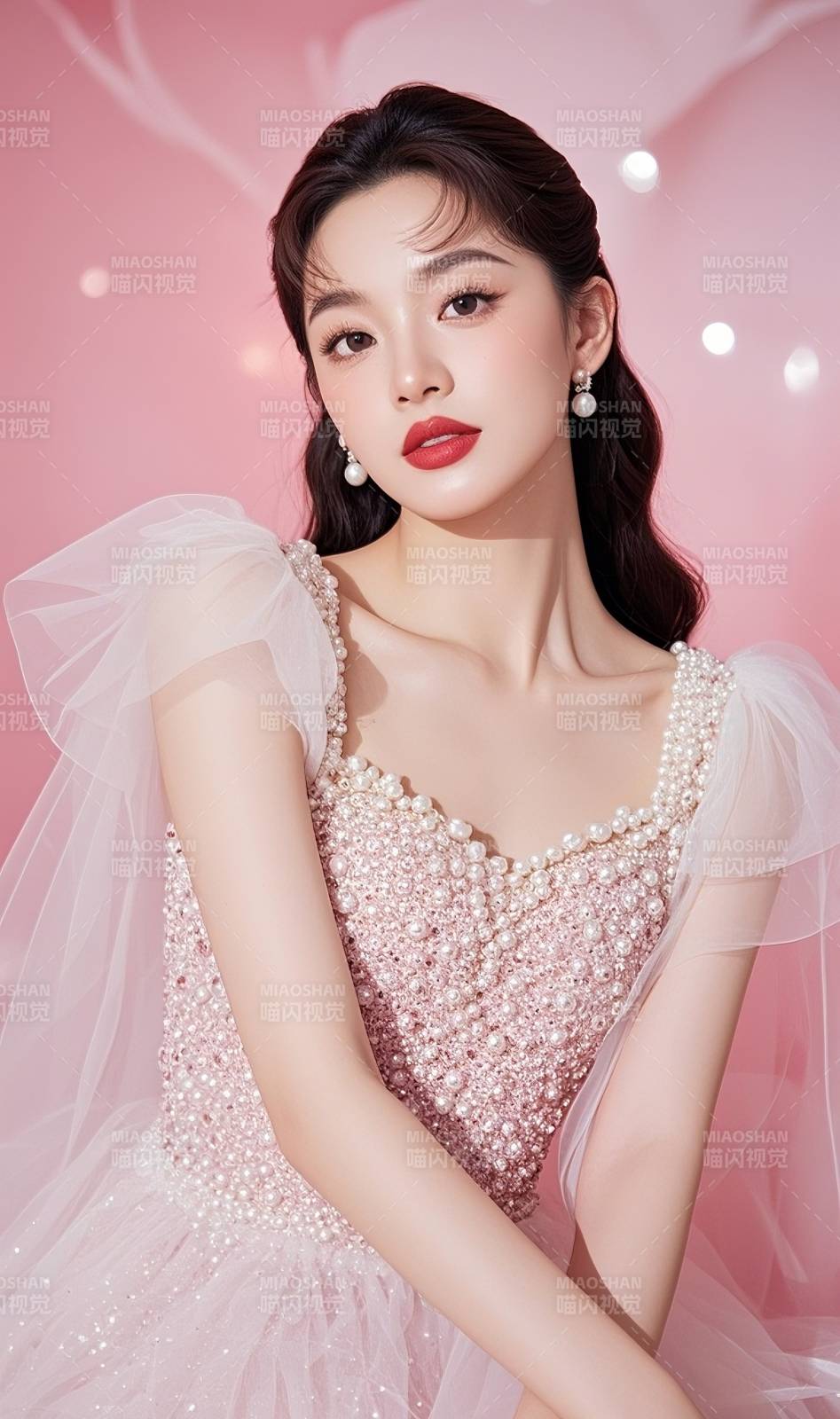 梦幻珍珠礼服图片