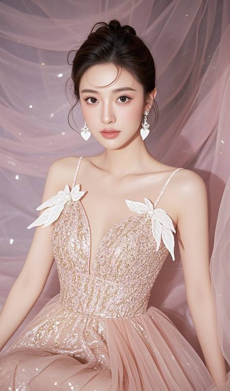 梦幻礼服新娘图片