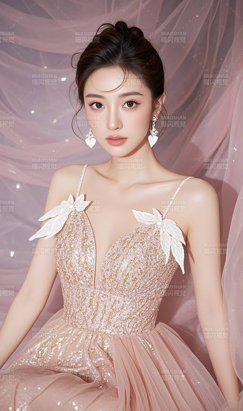 梦幻礼服新娘图片