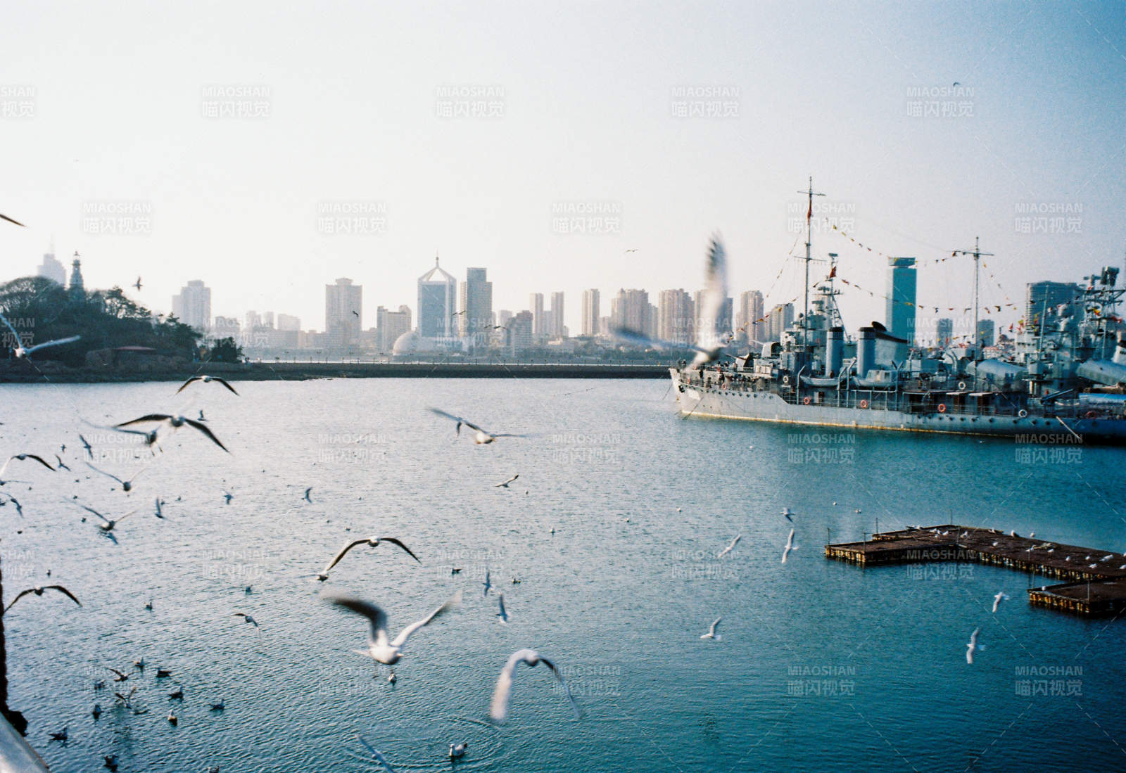 海港城市风光图片