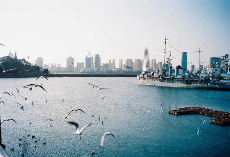 海港城市风光图片