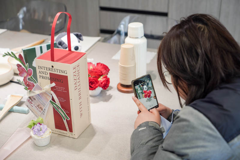 花艺创作瞬间图片