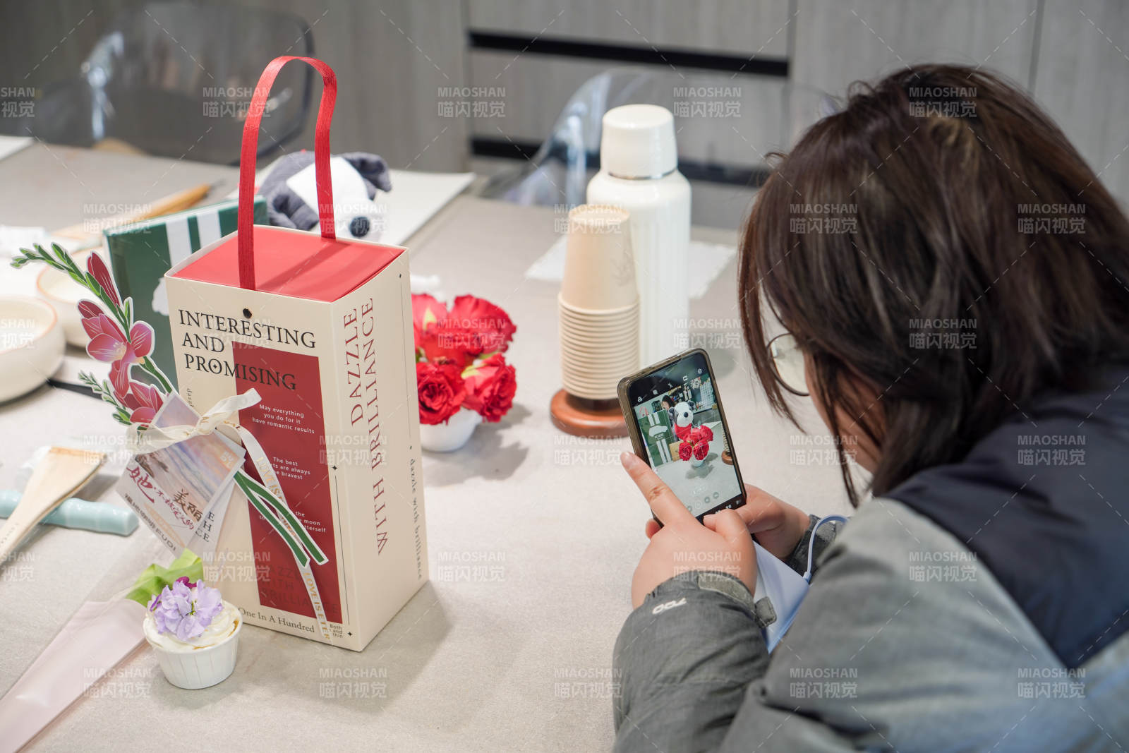 花艺创作瞬间图片