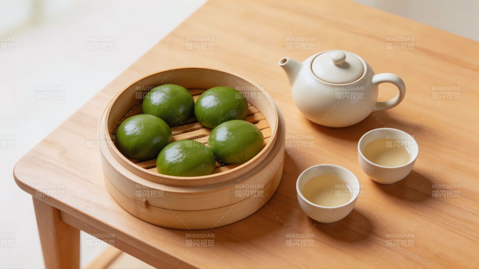 青团茶点 春日雅韵图片