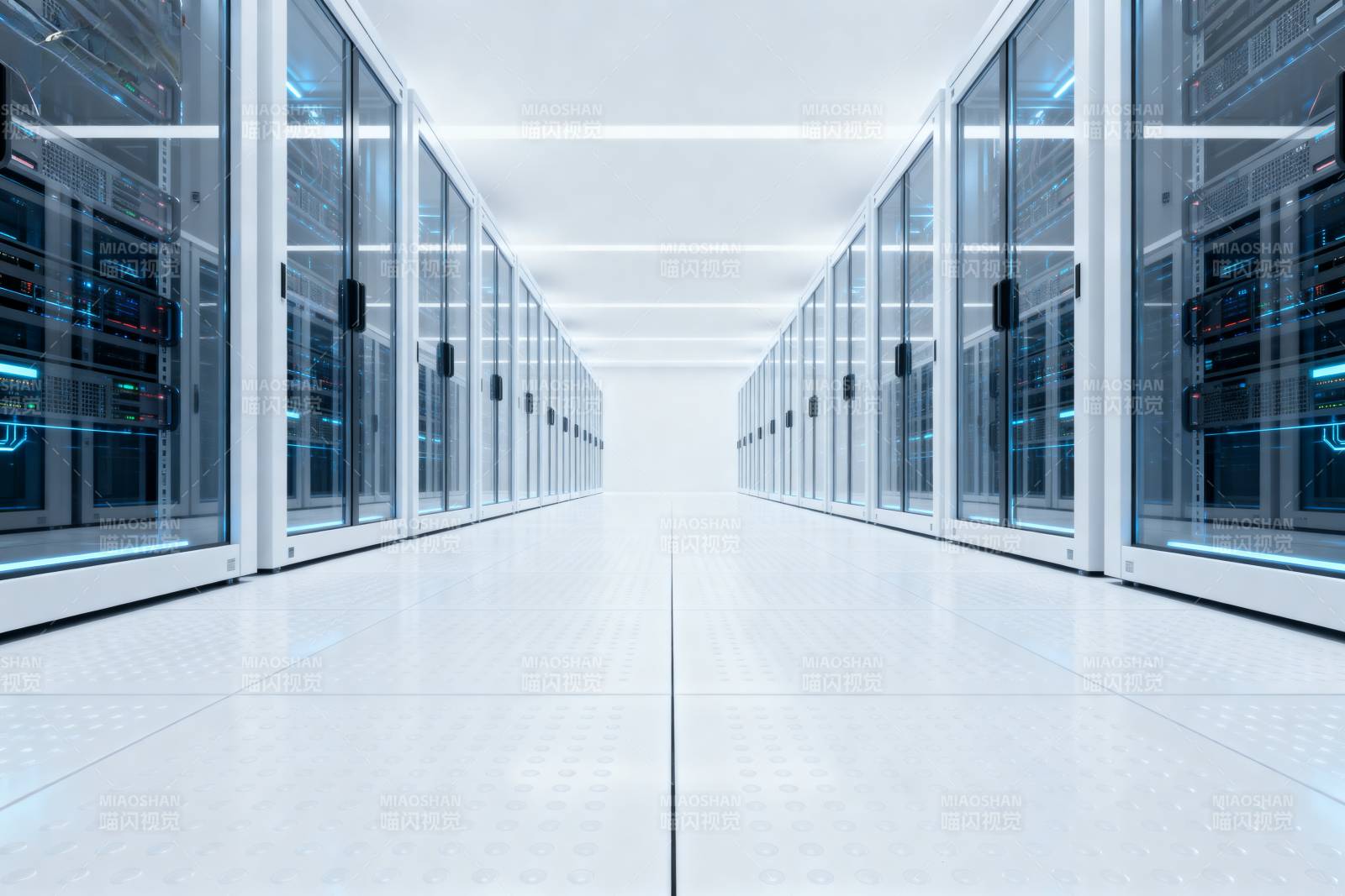 数据中心机房走廊图片