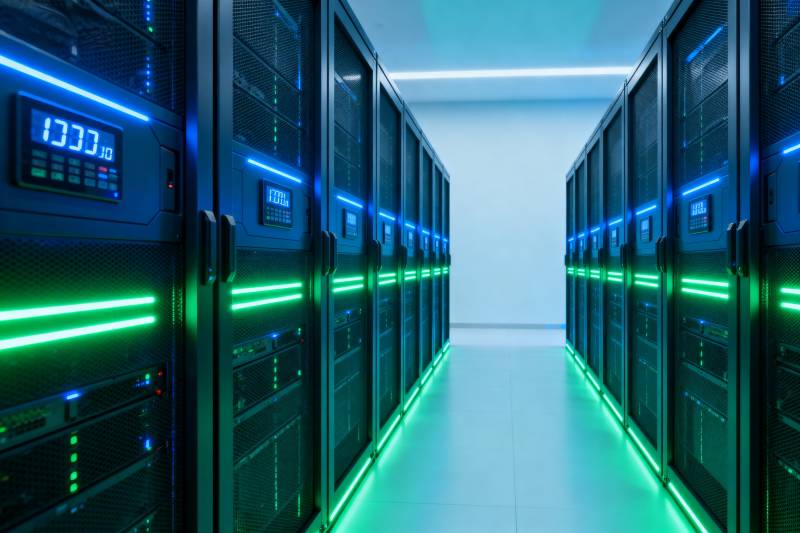 数据中心机房图片