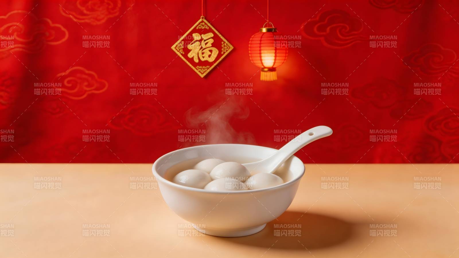 元宵佳节团圆汤圆图片