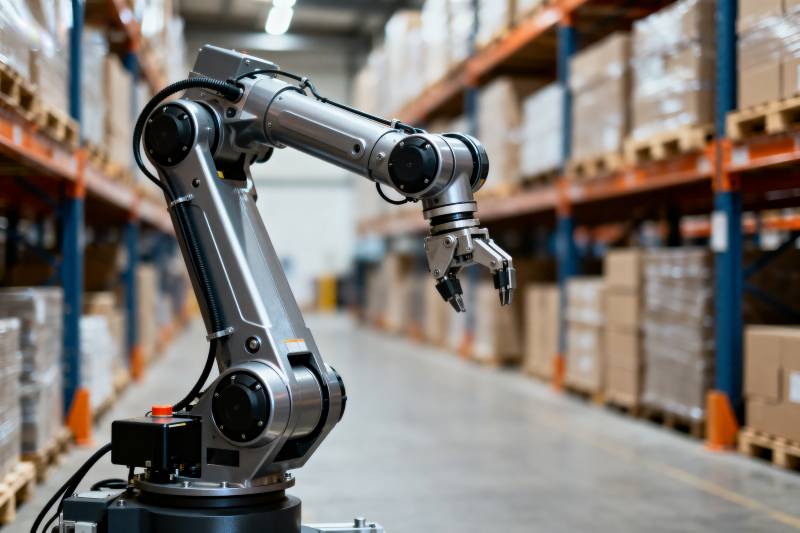 智能仓储机械臂图片