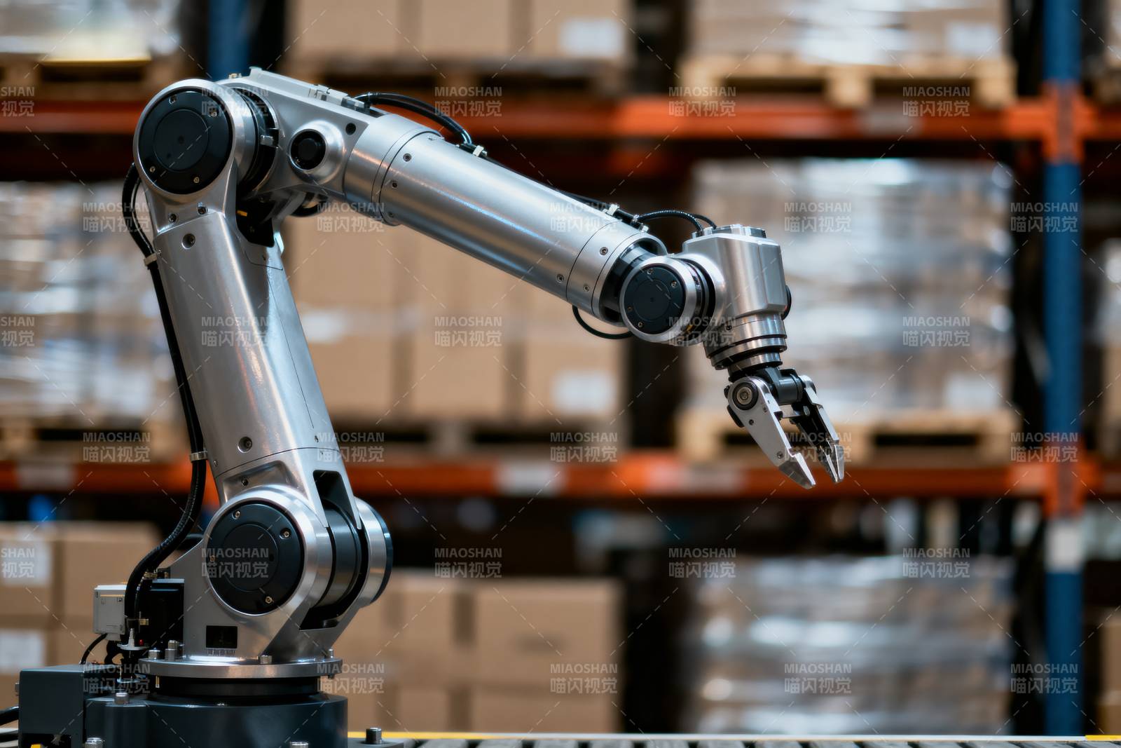 智能机械臂作业图片