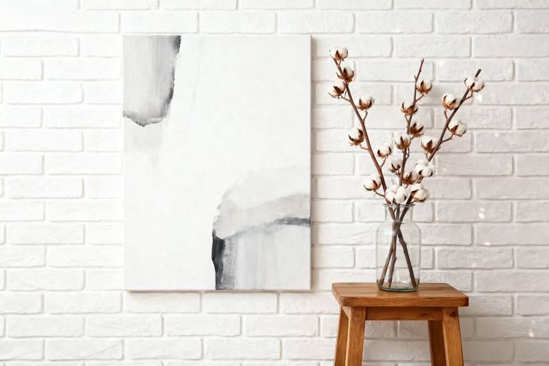 简约艺术墙饰图片