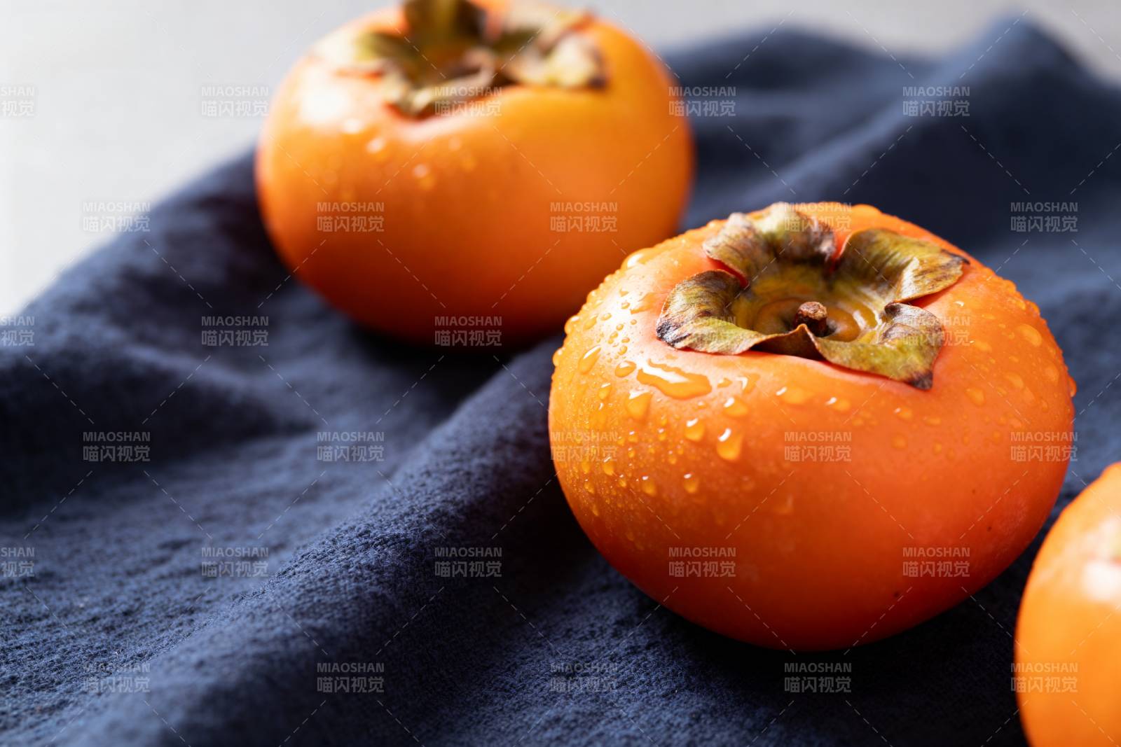 柿子静物图图片