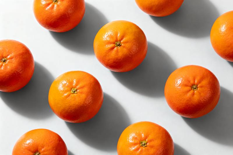 橙子排列图图片