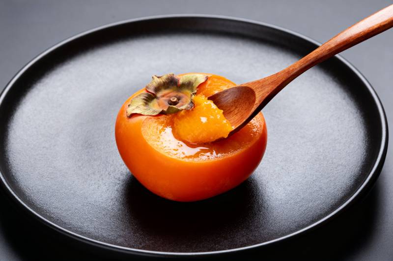 柿子与木勺图片