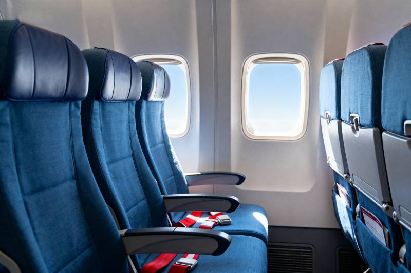 飞机客舱内景图片