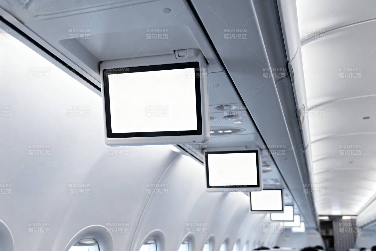 飞机客舱显示屏图片