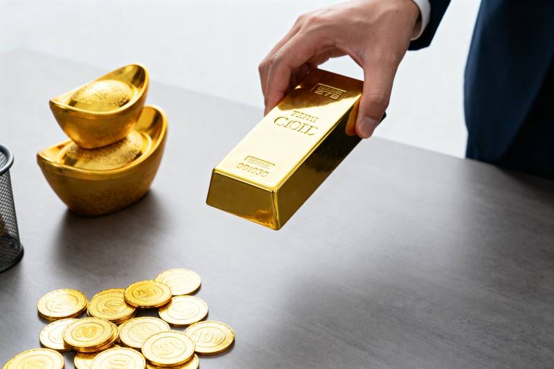 金条与金币展示图片
