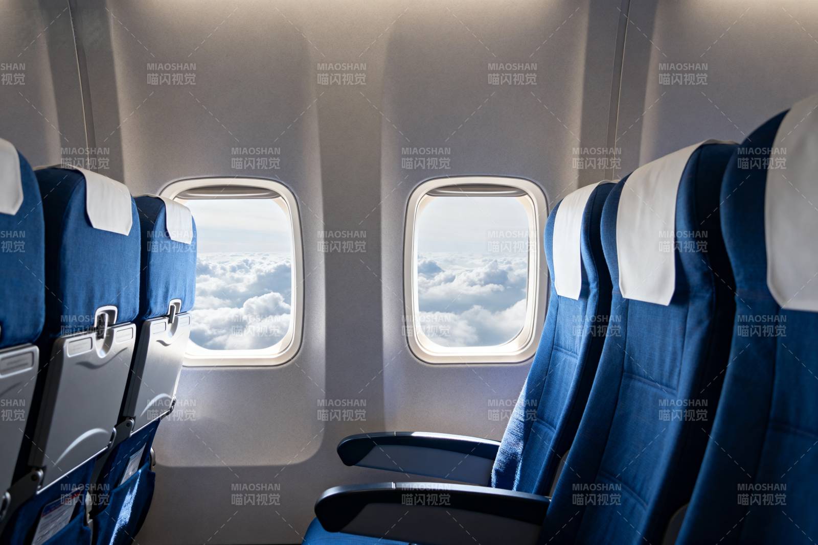 飞机客舱云景图片