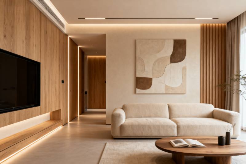 现代简约客厅设计图片