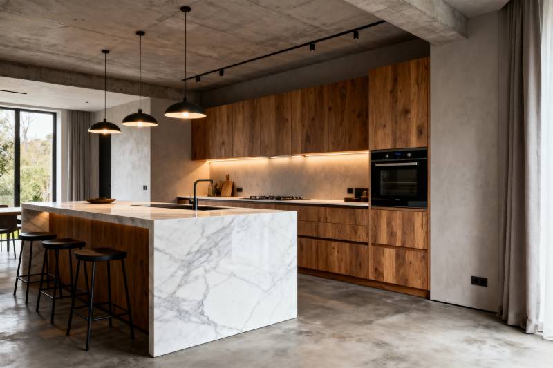 现代简约厨房设计图片