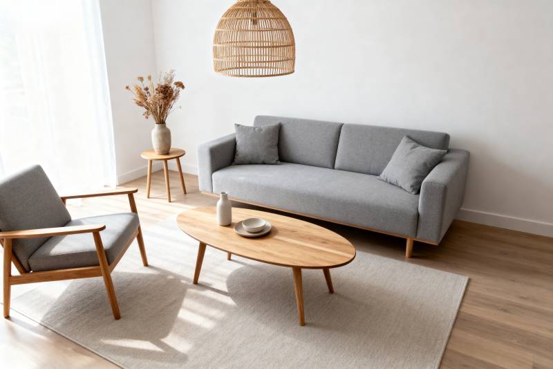 简约客厅布置图片