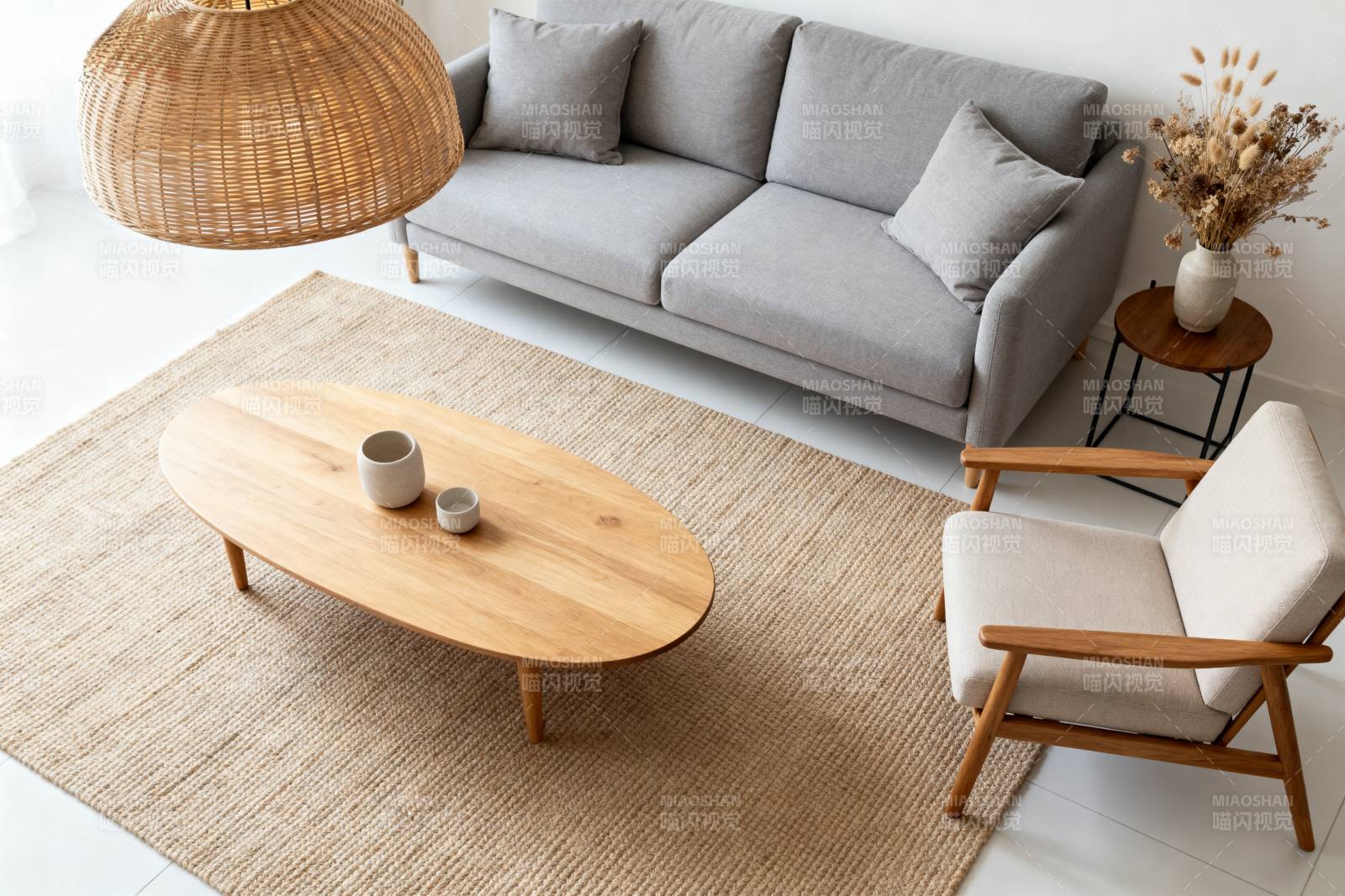 简约客厅布置图片