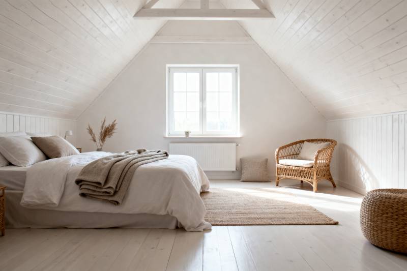 简约阁楼卧室图片