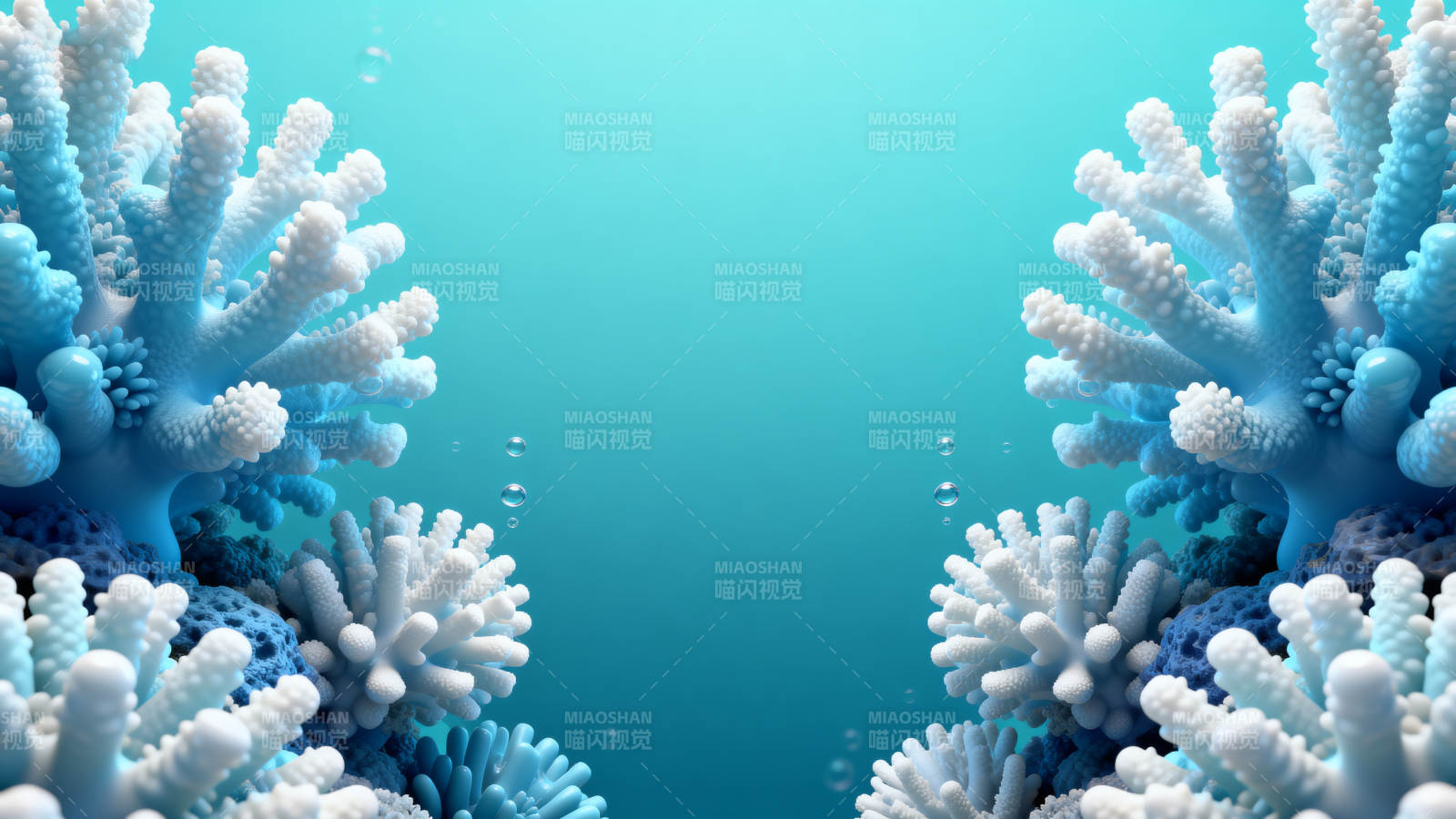 海底珊瑚美景图片