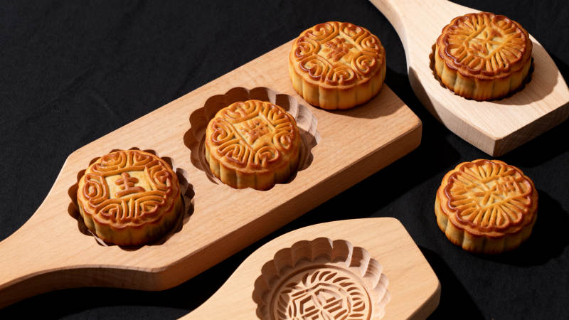 中秋月饼礼盒图片