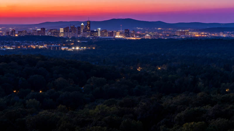 城市夜景 灯火辉煌图片