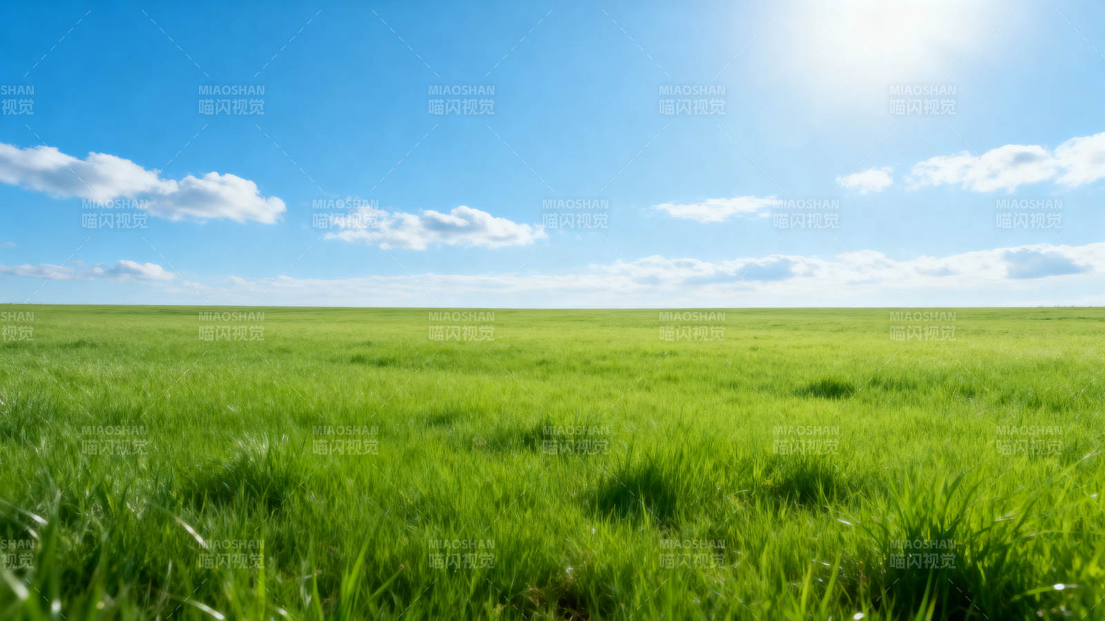 绿野晴空图片
