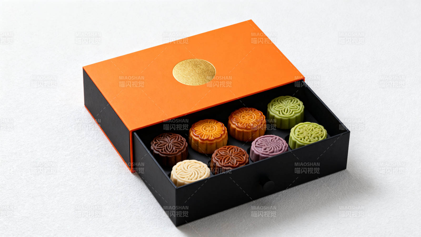 精致月饼礼盒图片