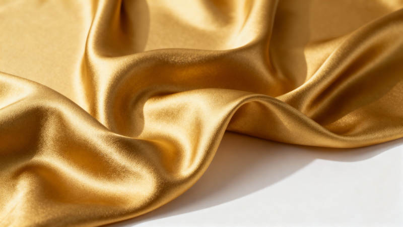 金色丝绸纹理图片