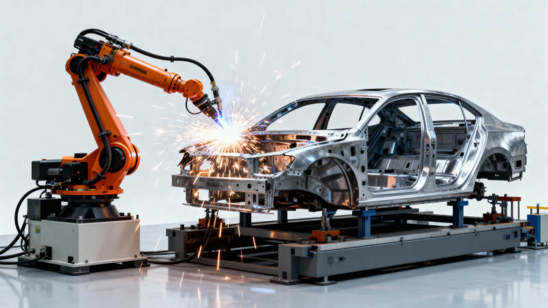 智能焊接汽车制造图片