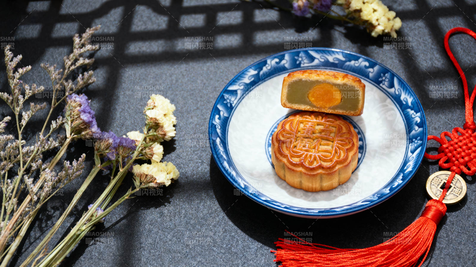 中秋月饼赏味图片