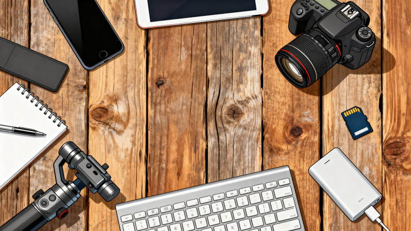 桌面工作场景图片