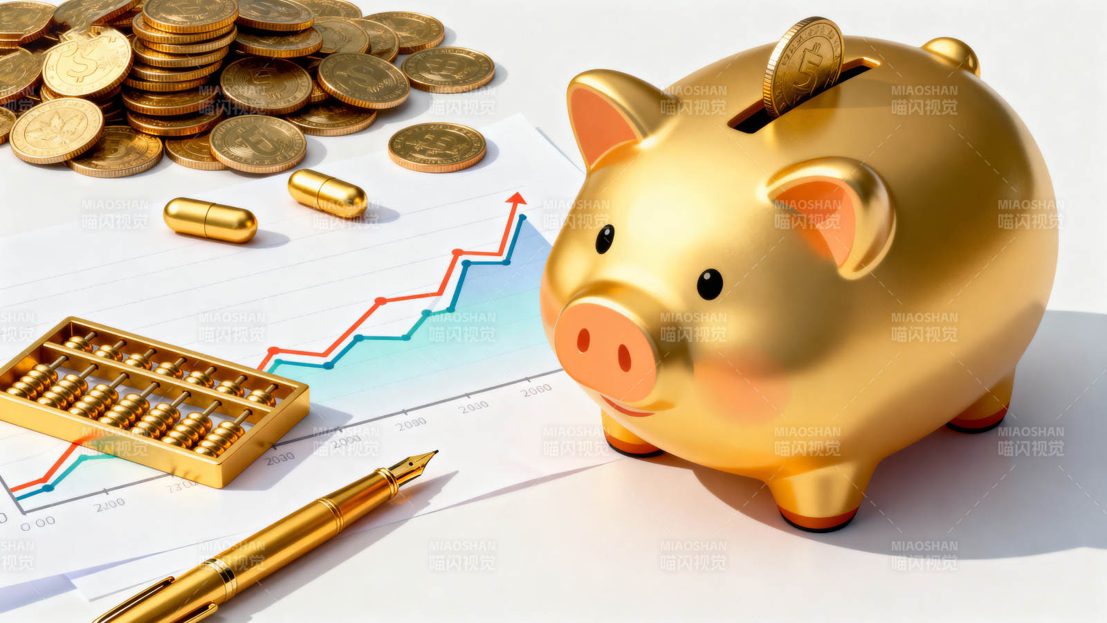 财富增长 理财有道图片