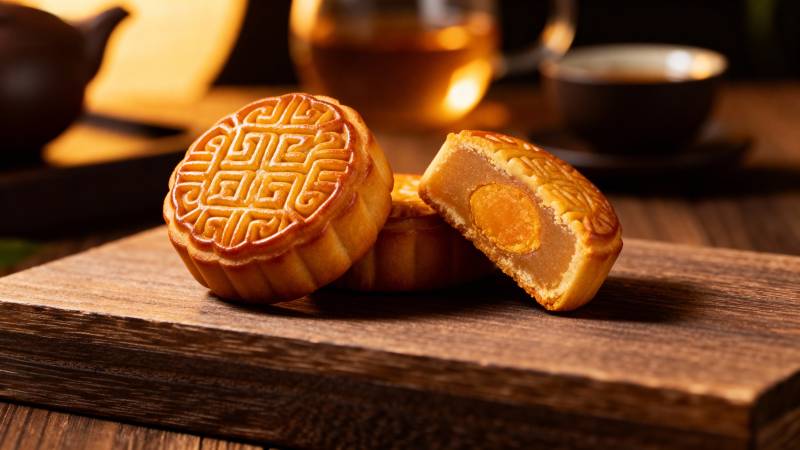 中秋月饼 香甜可口图片