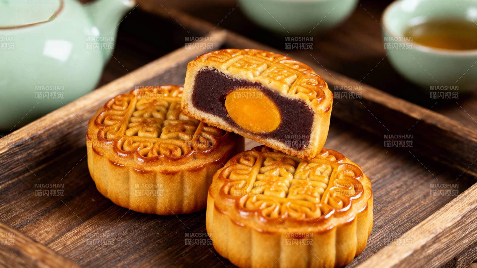 中秋月饼 香甜可口图片