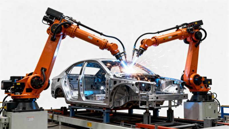 智能焊接机器人图片