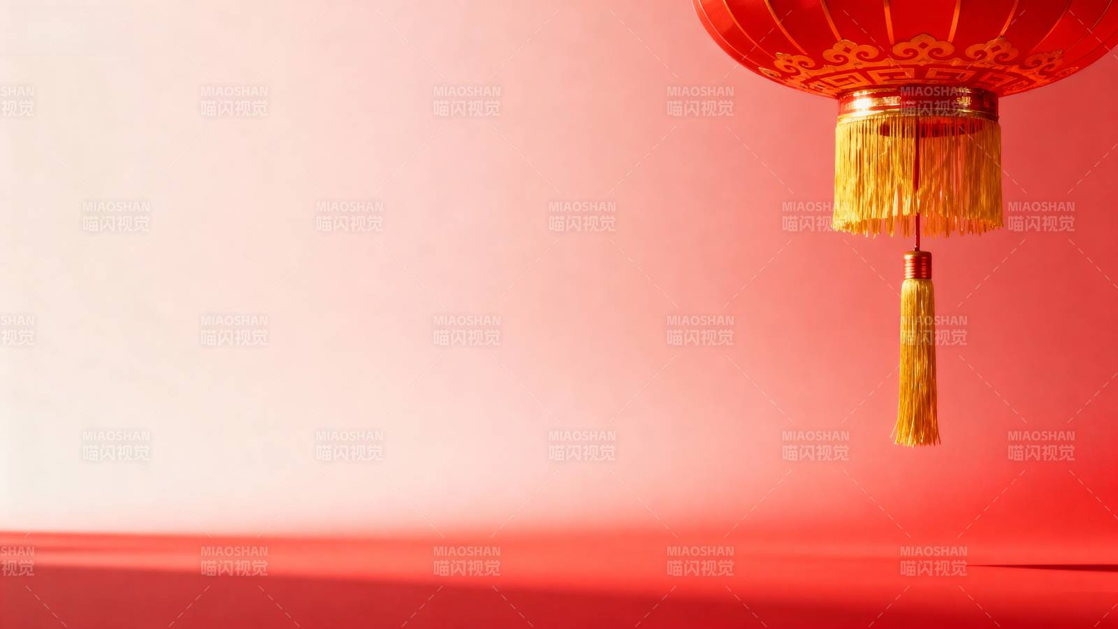 红灯笼迎新春图片