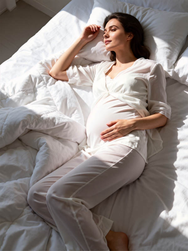 孕妇安睡时光图片