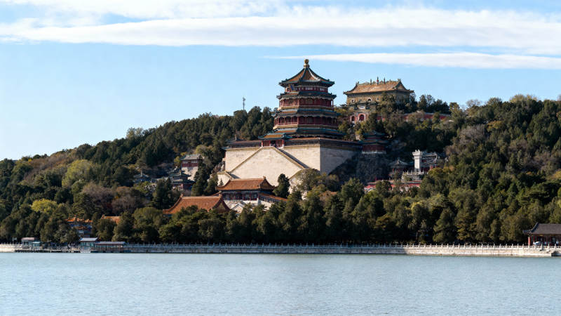 颐和园佛香阁图片