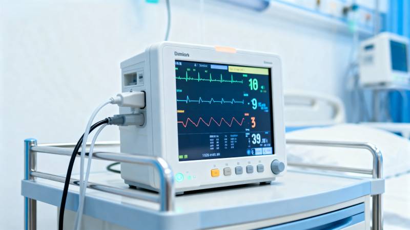 医疗监护仪显示生命体征图片